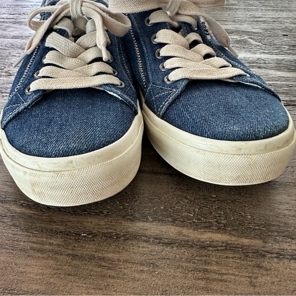 Taos size 8 Blue Denim Plim Soul Sneakers Shoes Casual - Picture 7 of 8